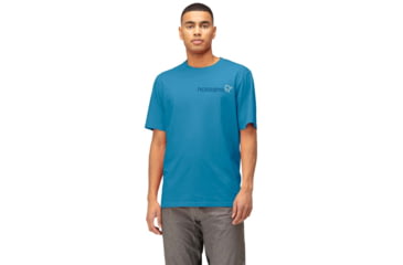 Image of Norrona Duotone T-Shirt - Mens, Hawaiian Surf, Medium, 3414-22 6610 M