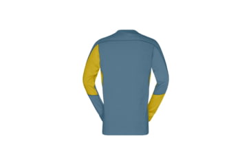 Image of Norrona Falketind Equaliser Merino Round Neck Shirt - Mens, Calendula, 2XL, 1820-22-5566-XXL