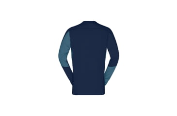 Image of Norrona Falketind Equaliser Merino Round Neck Shirt - Mens, Trooper, Small, 1820-22-8016-S