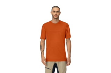 Image of Norrona Falketind Equaliser Merino T-Shirt - Mens, Gold Flame, Small, 1821-22-1002-S