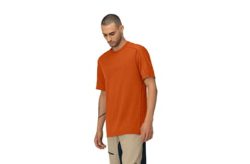 Image of Norrona Falketind Equaliser Merino T-Shirt - Mens, Gold Flame, Small, 1821-22-1002-S