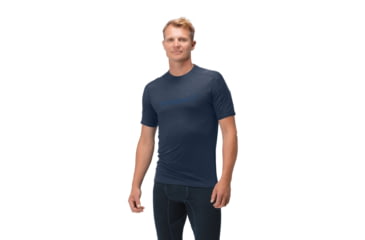 Image of Norrona Falketind Equaliser Merino T-Shirt - Mens, Indigo Night, 2XL, 1821-22-2295-XXL