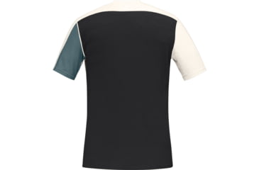 Image of Norrona Falketind Equaliser Merino T-Shirt - Mens, North Atlantic/Snowdrop, 2XL, 7042698472441