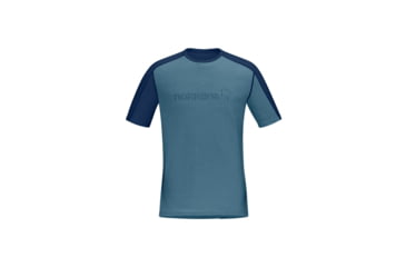 Image of Norrona Falketind Equaliser Merino T-Shirt - Mens, Trooper, Medium, 1821-22-8016-M