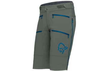 Image of Norrona Fjora Flex Heavy Duty Shorts - Mens, Castor Grey, Small, 2216-21 8822 S