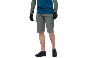 Image of Norrona Fjora Flex Heavy Duty Shorts - Mens, Castor Grey, Small, 2216-21 8822 S