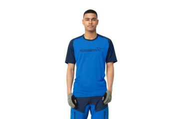 Image of Norrona Fjr Equaliser Lightweight T-Shirt - Mens, Olympian Blue/Indigo Night, Medium, 7042698437228