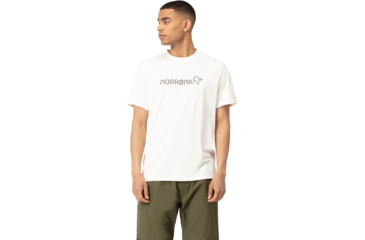 Image of Norrona Tech Norrona T-Shirt - Men's, Snowdrop, Large, 5224-21 9940 L