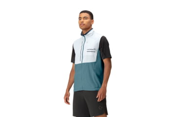 Image of Norrona Senja Aero 90 Vest - Mens, Snow White, Extra Large, 5819-23-9928-XL