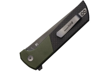 Image of North Mountain Blade Chop 2 Buttonlock CF Green, NMB2407SGCFD