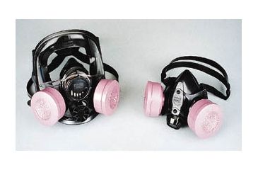 Image of North Safety Products/Haus Air Purifying Dual Cartridge Respirators, North Safety Products 770030M 7700 Series Half-Mask Respirators