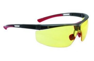 Image of North Safety Products/Haus Glasses Safety Blk/red Frm Amb T5900NTKA, Unit EA