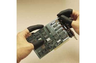 Image of North Safety Products/Haus Powder-Free Static-Dissipative Rolled Finger Cots, North Safety Products 115LBR/S