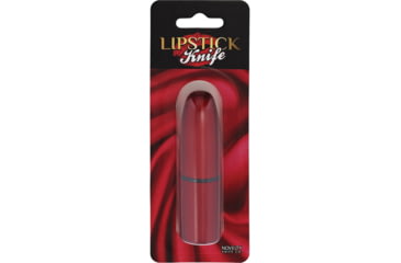 Image of Novelty Cutlery Lipstick Knife Red