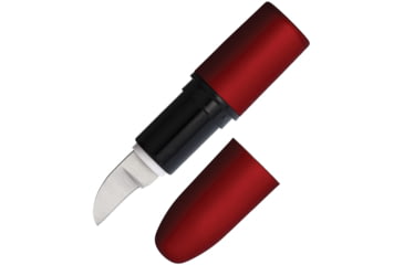 Image of Novelty Cutlery Lipstick Knife Red