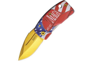 Image of Novelty Cutlery Maga Money Clip Framelock, NV344