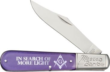 Image of Novelty Cutlery Masonic Barlow Folding Knife NV259