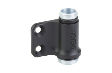 Image of Noveske Single Cell Offset, Weapon Light Body Mount, Compatible with Surefire E-Series and 3 Volt Scout Light, Right Handed, Anodized Finish, Black 05002513