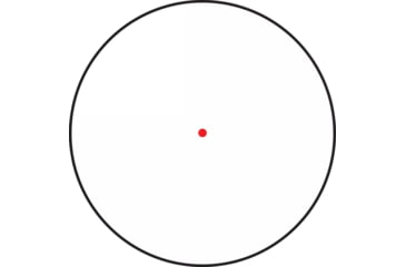 Image of NOVUS Precision MDS3 22mm Day Time Only Micro Red Dot Sight, 2 MOA Dot Reticle, Black, MDS-03-RD-D-BLK