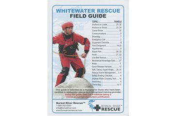 Image of NRS Whitewater Rescue Field Guide, Spanish, 30 pages 65077.01.102