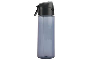 Image of O2 Cool Mist N Sip Prism Water Bottle with Pop-Up Top/Carry Loop - 24 oz-Gray