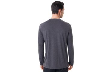 Image of Oakley SI Mark II Long Sleeve Tee - Mens, Jet Black Heather, 3XL, 457134-01S-XXXL