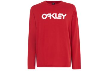 Image of Oakley SI Mark II Long Sleeve Tee - Mens, Samba Red, 3XL, 457134-4A6-XXXL