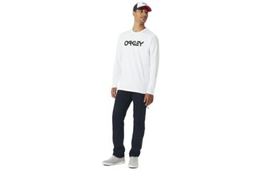 Image of Oakley SI 100C-Mark Ii Long Sleeve Tee - Mens, White, 2XL, 456748A-100-XXL