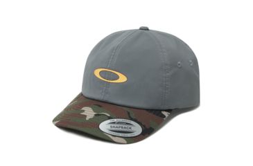 Image of Oakley SI 6 Panel Military Hat - Mens, Forged Iron, One Size, 912012-24J-24J-U