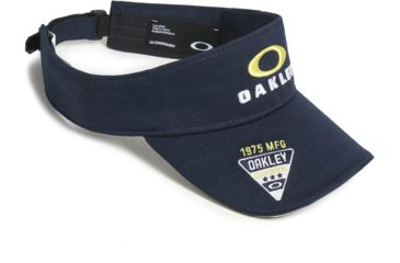 Image of Oakley SI Bg Emb Visor - Mens, White, One Size, 912038-100-U