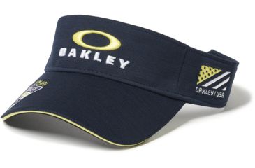 Image of Oakley SI Bg Emb Visor - Mens, White, One Size, 912038-100-U