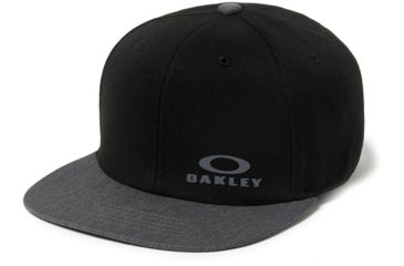 Image of Oakley SI Bg Snap Back Cap - Mens, Blackout, One Size, 912037-02E-U