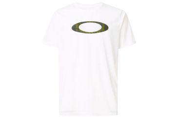 Image of Oakley SI Camo Bubble T-Shirt - Mens, White, Large, 457901-100-L
