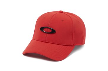 Image of Oakley SI Tincan Cap - Mens, Red/Black, L/XL, 911545-4A4-4A4L/XL-L/XL