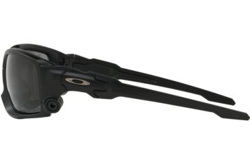 Image of Oakley SI Standard Issue Ballistic Shocktube Safety Glasses, Matte Black w/Grey Polarized, OO9329-09