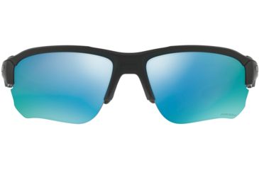 Image of Oakley SI Standard Issue Speed Jacket Sunglasses, Matte Black w/Prizm Deep Water Polarized, OO9228-09