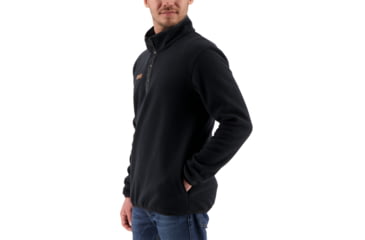 Image of Obermeyer Boulder Fleece Top - Mens, Black, Medium, 27060-16009-M