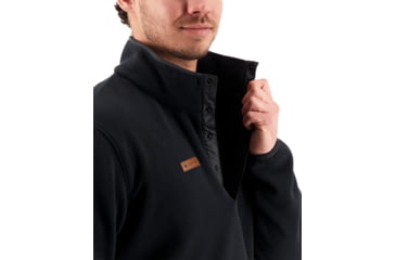 Image of Obermeyer Boulder Fleece Top - Mens, Black, Medium, 27060-16009-M