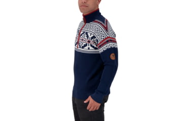 Image of Obermeyer Fritz 1/2 Zip Sweater - Mens, Admiral, Extra Large, 26028-21174-XL