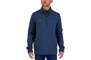 Image of Obermeyer Jace Fleece Pullover - Mens, Raw Indigo, Small, 27044-21175-S