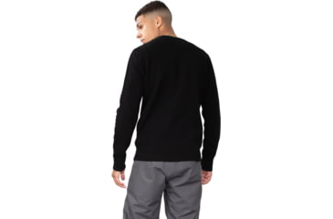 Image of Obermeyer Reggie Crewneck Sweater - Men's, Medium, Black, 26034-16009-M