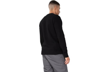 Image of Obermeyer Reggie Crewneck Sweater - Men's, Medium, Black, 26034-16009-M