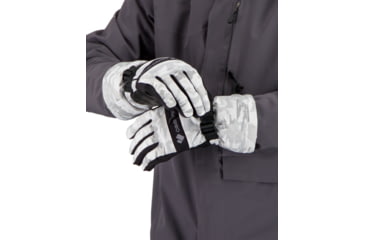Image of Obermeyer Regulator Glove - Mens, Snow Squall, Medium, 28019-21104-M