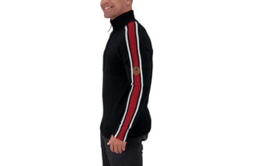 Image of Obermeyer Vince 1/2 Zip Sweater - Mens, Black, Small, 26030-16009-S