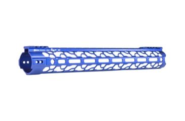 Image of ODIN Works AR-15 15.5in O2 Lite Free Float Forend, M-LOK, Blue, F-15-ML-O2-BLU