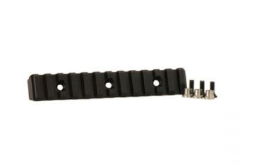 Image of ODIN Works KeyMod 12 Slot Accessory Rail, Black ACC-FE-KM-12