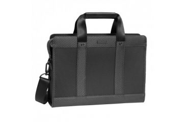Image of Ogio Gran Premio Nylon-Leather Brief Carrying Bag, Black NL006