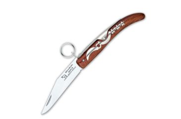 Image of Okapi Lock Knive, 3 3/4in 1055 Carbon Steel Blade, Cherry Handle, KO9070