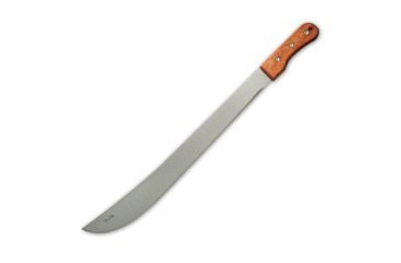 Image of Okapi Machete - 22 3/4in Matte 1055 Carbon Steel Blade, Wood Handle, KO65240