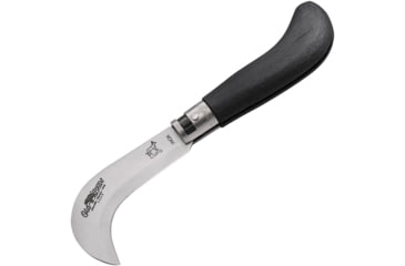 Image of OLD BEAR Small Pruning Knife Black Wood, 3 satin finish 420 stainless blade, Black wood handle, 9747/17-MNK